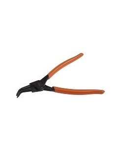 Alicate arandela Seeger exterior curvo mango plastico