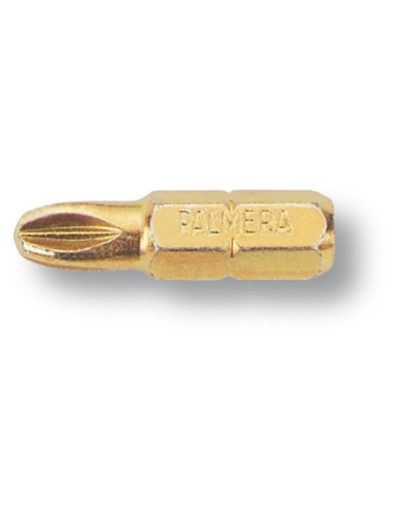 Punta 1/4"x25mm huella Pozidriv extra dura caja 10 uds