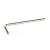 Llave Allen niquelada acodada