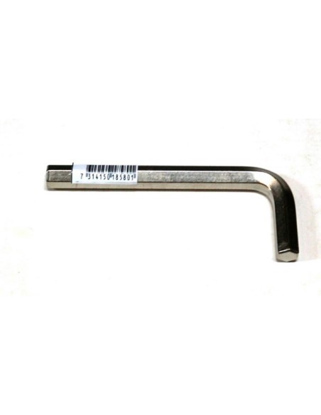 Llave Allen niquelada acodada