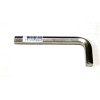 Llave Allen niquelada acodada