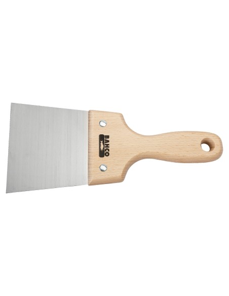 Espátula de pintor para emplastecer mango madera