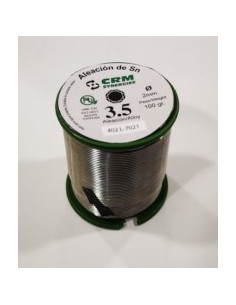 Rollo de Estaño y plata al 35% aleación 102 2 mm