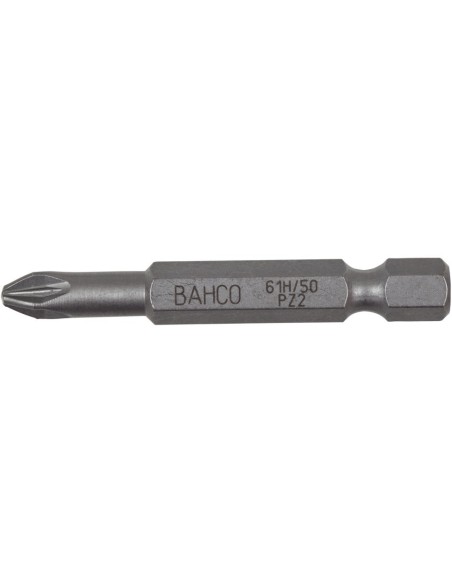 Punta 1/4"x50mm huella Pozidriv extra dura caja 5 uds
