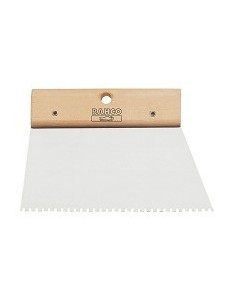 Espátula de pintor para encolar dentada