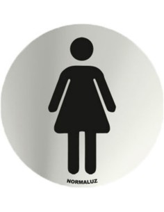 Placa señal autoadhesiva 7 cm
