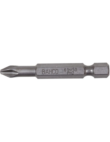 Punta 1/4"x50mm huella Phillips extra dura caja 5 uds