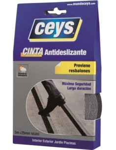 Antideslizante bañera tiras 25x25mm