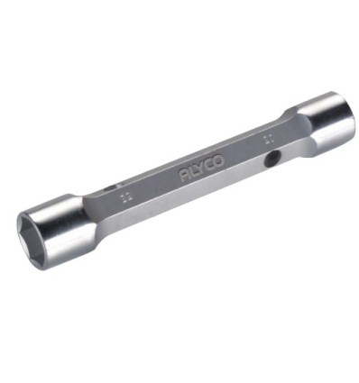 llave de tubo de 2 bocas forjada