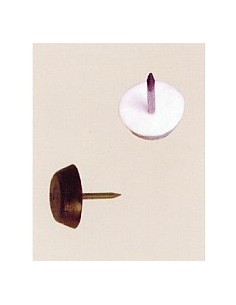 Deslizador mueble 15mm patín clavo plástico