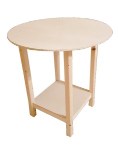 Mesa camilla con agujero