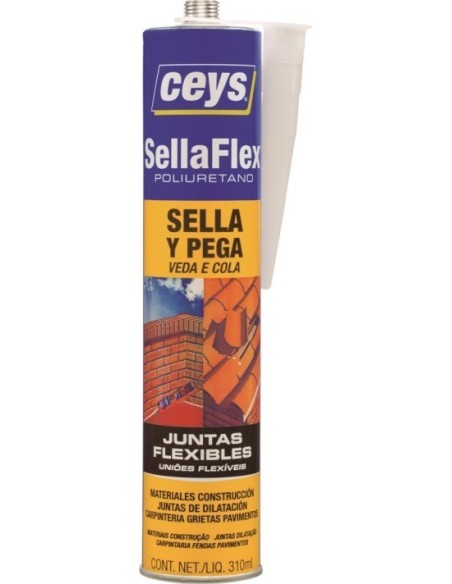 Masilla poliuretano flexible interior/exterior 310ml