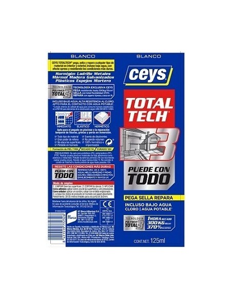 Adhesivo sellador polimero 125ml