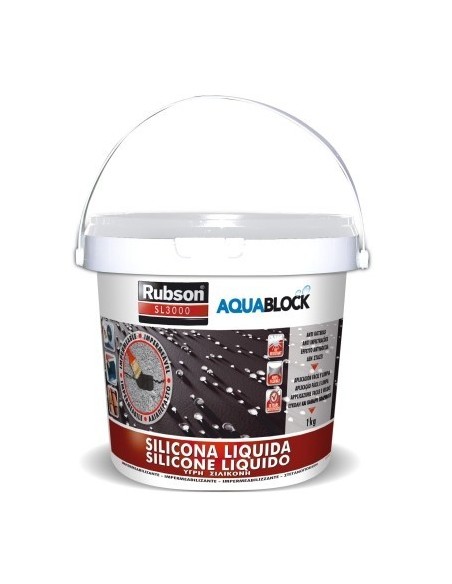 Silicona líquida elástica impermeable 100% 1Kg