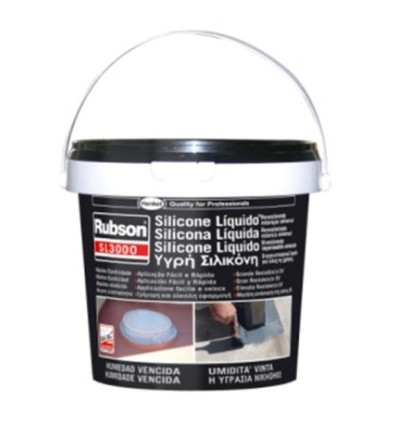 Silicona líquida elástica impermeable 100% 5Kg