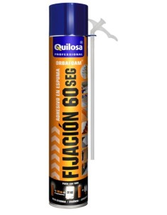 Espuma poliuretano fijación 60sg 750ml