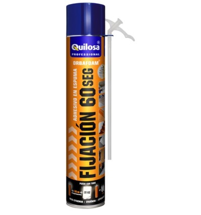 Espuma poliuretano fijación 60sg 750ml
