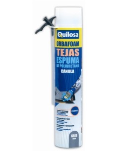Espuma poliuretano gris tejado 750ml