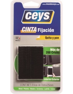Cinta adhesiva QUITA Y PON multiuso 70x25mm