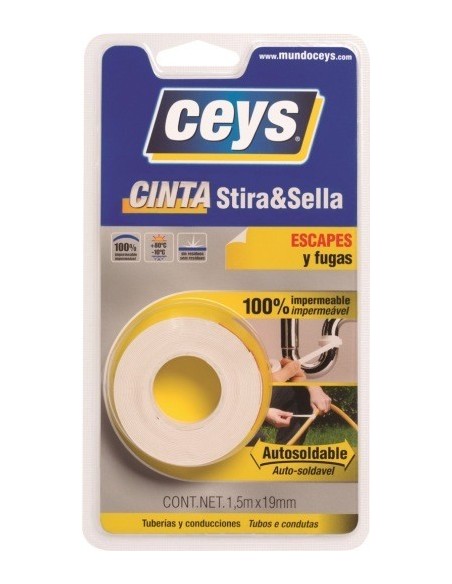 Cinta aislante autovulcanizadox19mm