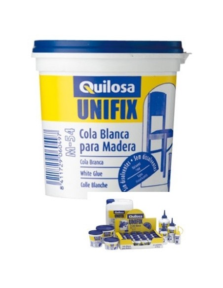 Cola contacto blanca rápida madera UNIFIX
