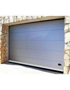 Burlete garaje atornillado aluminio flecos 205cm
