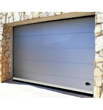 Burlete garaje atornillado aluminio flecos 205cm