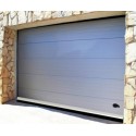 Burlete garaje atornillado aluminio flecos 205cm