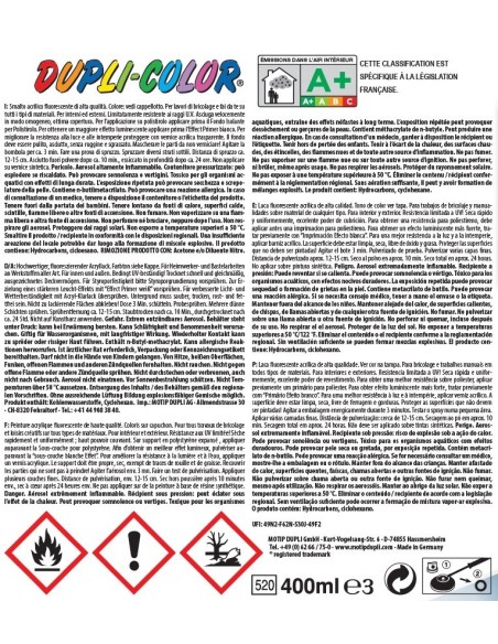 Laca acrílica fluorescente en spray 400 ml