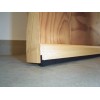 Burlete bajo puerta adhesivo PVC cepillo 915cm