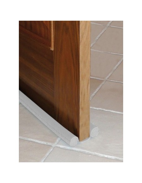 Burlete bajo puerta adhesivo doble rollo PVC 95cm