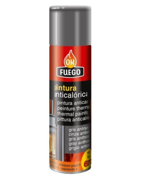 Pintura anticalórica en spray 600°C 400 ml