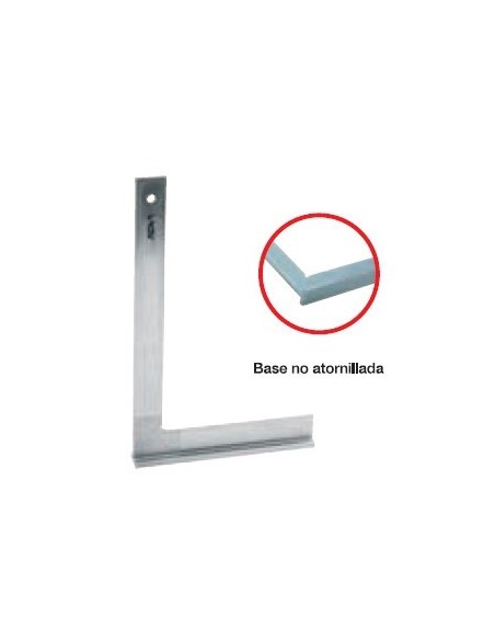 Escuadra medición cerrajero