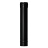 Tubo estufa pellet ø80 mm acero esmaltado negro