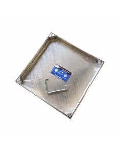 Tapa arqueta rellenable acero galvanizado B-125
