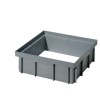 Prolongador arqueta polipropileno gris 10 cm