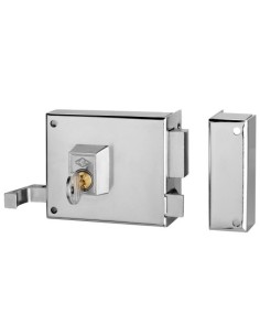 Cerradura sobreponer 100x60mm esmaltadoporte