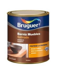 Barniz madera satinado interior sintético incoloro