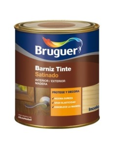 Barniz madera satinado interior/exterior sintético 250 ml