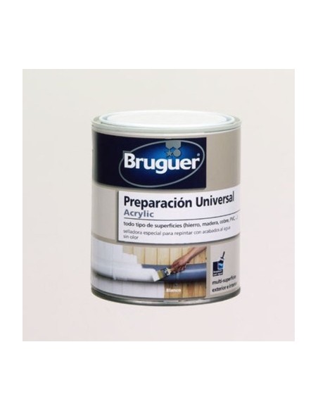 Preparacion acrílica al agua madera interior/exterior blanca