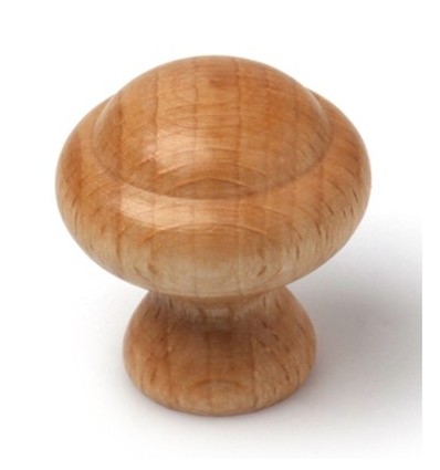 Pomo mueble 40 mm madera 7-258