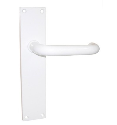 Juego manillas aluminio placa larga mod 30030