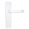 Juego manillas aluminio placa larga mod 30030