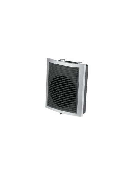 Calefactor eléctrico vertical gris