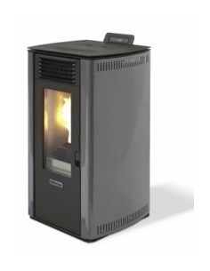Estufa pellets gris 7.45 kW