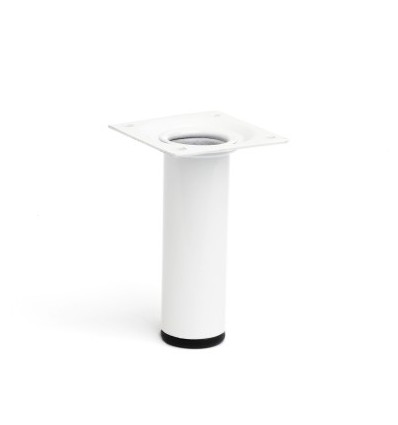Juego patas muebles redondas Ø30x150 mm acero 4 ud