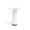 Juego patas muebles redondas Ø30x150 mm acero 4 ud