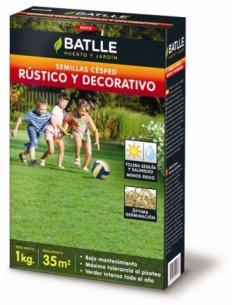 Semila cesped decorativo RUSTIC