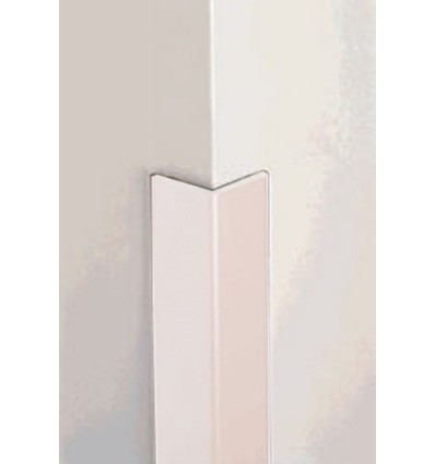 Esquinero pared adhesivo 25x25 mm 26 m PVC