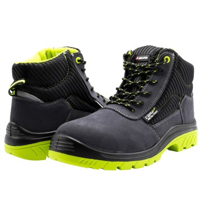 Zapato seguridad negro/rojo STREET S1P